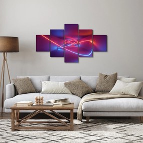 Obraz nowoczesnej abstrakcji (125x70 cm)