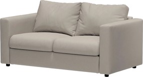 Pokrowiec na sekcję 2-osobową nierozkładaną Vimle kolor szary tkanina strukturalna
