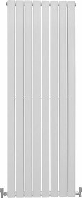 Grzejniki panelowe designerskie, połyskujące, białe, 1600 mm x 560 mm