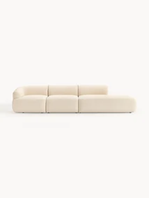 Szezlong modułowy XL Bouclé Sofia