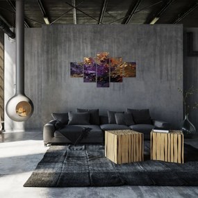 Obraz - Teksturowana abstrakcja (125x70 cm)