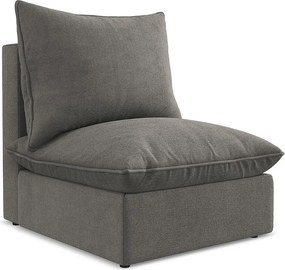 Moduł - z tkaniny strukturalnej - ciemny szary - MANAO