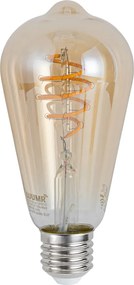 Zestaw 5 Inteligentne ściemnialne żarówki LED E27 ST64 Bursztynowe 4,9W 320lm 2500K