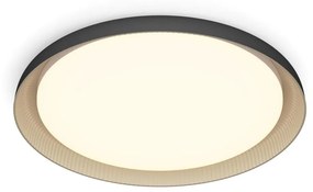 Philips - LED Plafon ściemnialny PEBBLO LED/10W/230V 2700K czarny