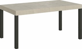 Stół rozkładany 120/224x90 cm Everyday Premium nogi kaszmir antracyt