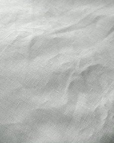 Komplet pościeli lnianej Linen 150x200cm kolor szary tkanina półprzezroczysta, strukturalna