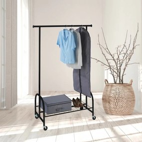 Wenko Metalowy stojak na kółkach z pojemnikiem nabuty PROFI