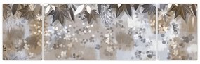 Obraz - Jesienne liście (170x50 cm)