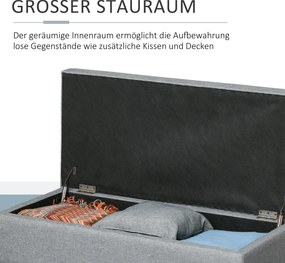 Ławka HOMCOM 107 cm x 50 cm x 44 cm