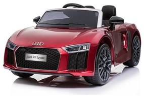 Baby Mix Samochód elektryczny dla dzieci Audi R8 Spyder Maxi, czerwony