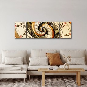 Obraz zegara (170x50 cm)