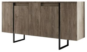 Szafka Luxe Walnut and Black