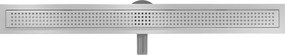 Mexen Flat 360° M08 odpływ liniowy obrotowy 80 cm, inox - 1025080-40