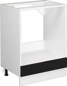 Szafka kuchenna czarny wysoki połysk 60x46x81.6 r-line