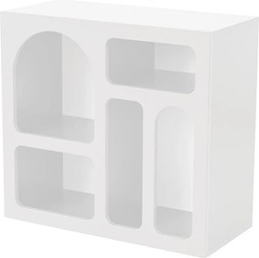 Konsola z 5 wnękami - Biały - LUELA