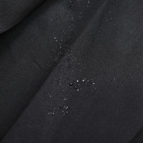 Outsunny Parasol na Wysięgniku z Korbką Ręczną Czarny Odpinany | Aosom PL