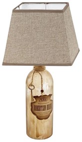 Eglo 202113 - Lampa stołowa MOJADA 1xE27/40W/230V brązowa