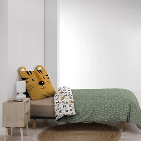 Bawełniana pościel dziecięca jednoosobowa 140x200 cm Tigry – douceur d'intérieur