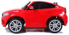 Auto na akumulator nowe bmw x6m czerwone