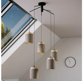 Eglo 99447 - Żyrandol na linkach ALBARIZA 5xE27/40W/230V pająk