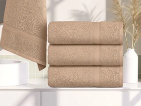 Ręcznik CLARYSSE ELEGANCE 60x110 cm piaskowy, 100% bawełna