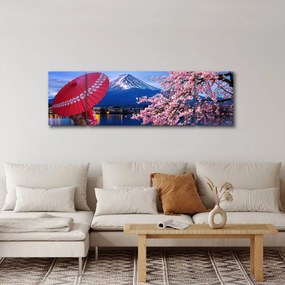 Obraz - Widok na szczyt, Japonia (170x50 cm)