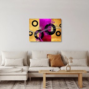Obraz na szkle abstrakcji (70x50 cm)