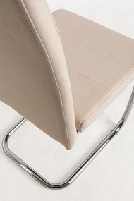 Zestaw 4 Krzese Hallen Tkanina