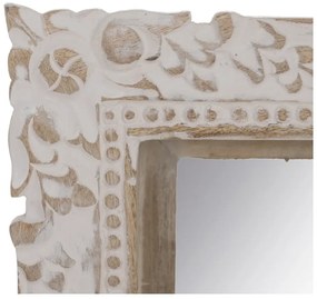 Lustro ścienne z drewnianą ramą 61x38 cm – Ixia