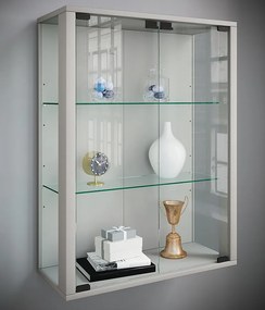 Szafka ścienna wisząca szklana Udina