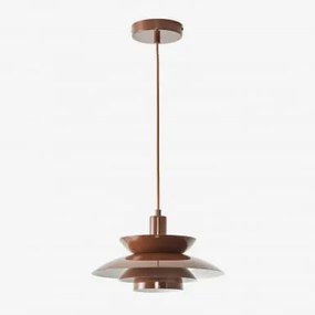 Lampa Sufitowa Alicia Z Żelaza Brązowy Coffee - Sklum