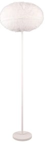 Kremowa lampa stojąca (wys. 154 cm) Furry – Trio