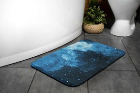 Dywanik pod prysznic Dywanik pod prysznic Niebieska abstrakcja