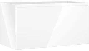 Mexen Orio szafka łazienkowa podumywalkowa 90 cm, 1 szuflada, biała połysk - 91A10-09047-1-BF00