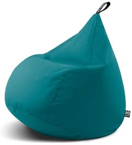 Turkusowy worek do siedzenia Drop L – So Soft?