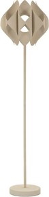 Beżowa lampa stojąca z metalowym kloszem (wysokość 155 cm) Space – Mauro Ferretti