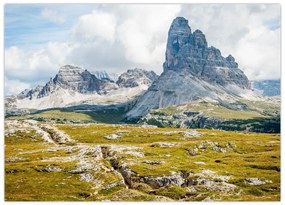Obraz - Włoskie Dolomity (70x50 cm)