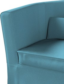 Pokrowiec na fotel Ektorp Tullsta kolor niebieski tkanina strukturalna