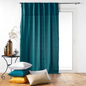 Niebieska zasłona 140x240 cm Mistraline – douceur d'intérieur