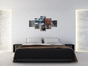 Obraz - Surrealistyczny krajobraz (125x70 cm)