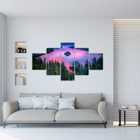 Obraz - Jezioro Tahoe, Sierra Nevada, Kalifornia, USA (125x70 cm)