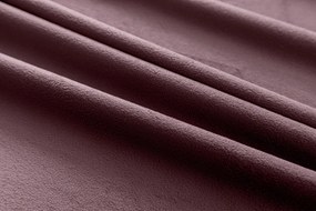 Jasnofioletowa zaciemniająca zasłona VELVET 140x270 cm Zawieszanie: Taśma z wiązaniami