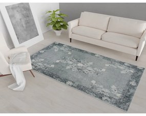 Szary chodnik odpowiedni do prania 200x80 cm – Vitaus
