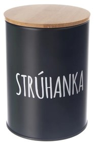 Orion Pojemnik blaszany na bułkę tartą BLACK