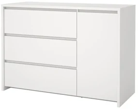 Biała komoda 119x84x48 cm Next – Tvilum