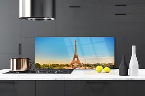 Panel Szklany Majestatyczne Wieża Eiffla W Paryżu