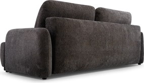 Sofa z Funkcją Spania SELORIA Ciemnoszara Nowoczesna