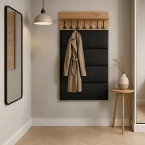 Tapicerowany ścienny wieszak 80 cm P5-B61
