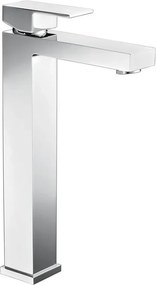 Mexen Cube bateria umywalkowa wysoka, chrom - 72910-00