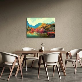 Obraz na szkle - Kolory jesieni (70x50 cm)
